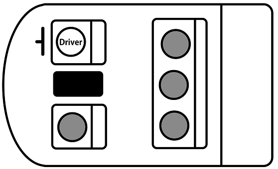 車内座席表